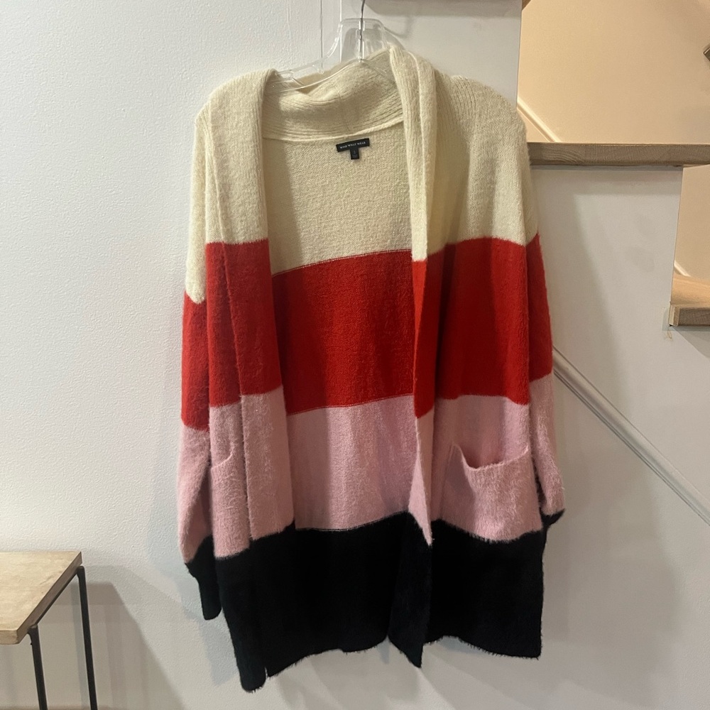 Colorful Striped Women's Sweater